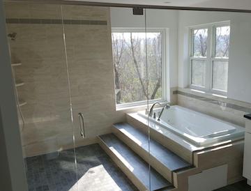 Custom Glass Door INStallation Services: Novi, MI | Glass Works - IMG_0966