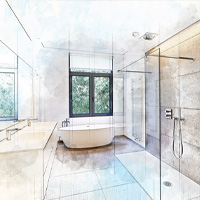 Euro Shower Door Installation: Novi, MI | Glass Works - design